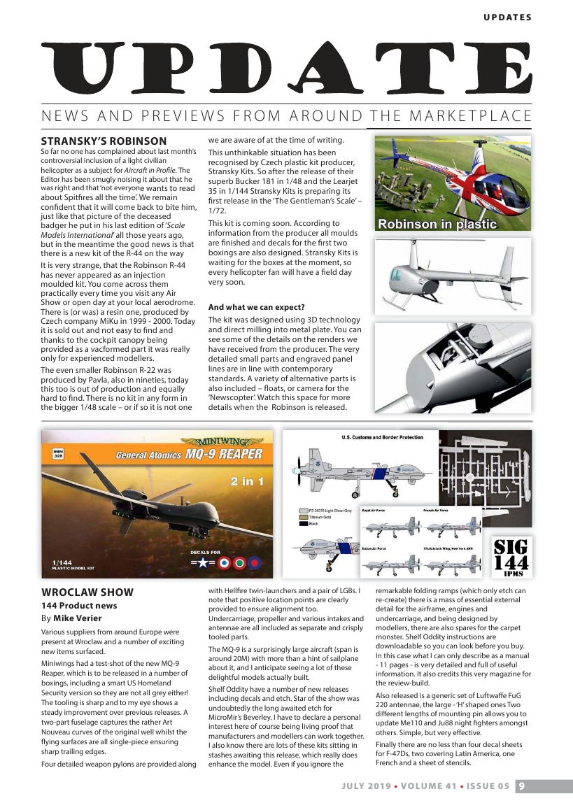 Scale Aviation Modeller International 2019-07